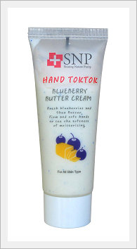 SNP Hand TOKTOK Blueberry Butter Cream Made in Korea